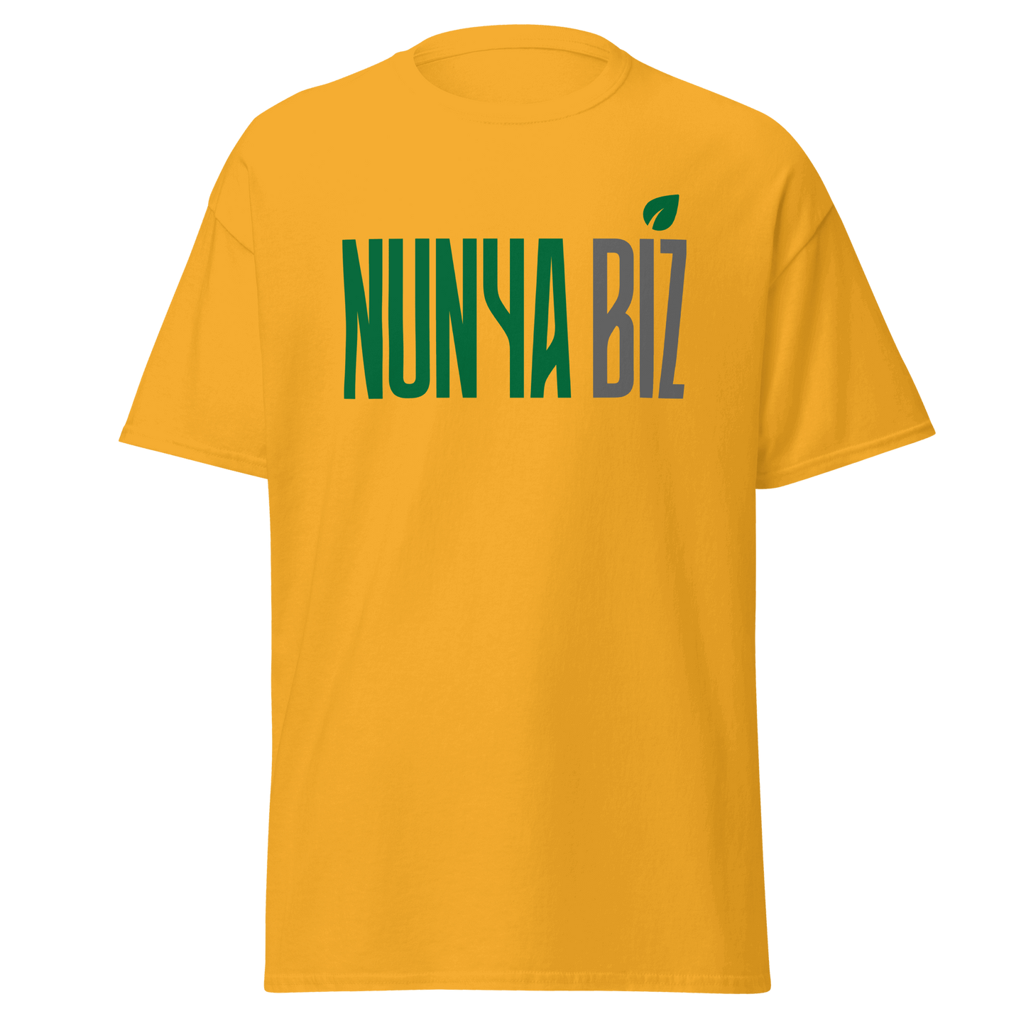 Nunya Biz Leaf T-shirt - Nunya Biz store