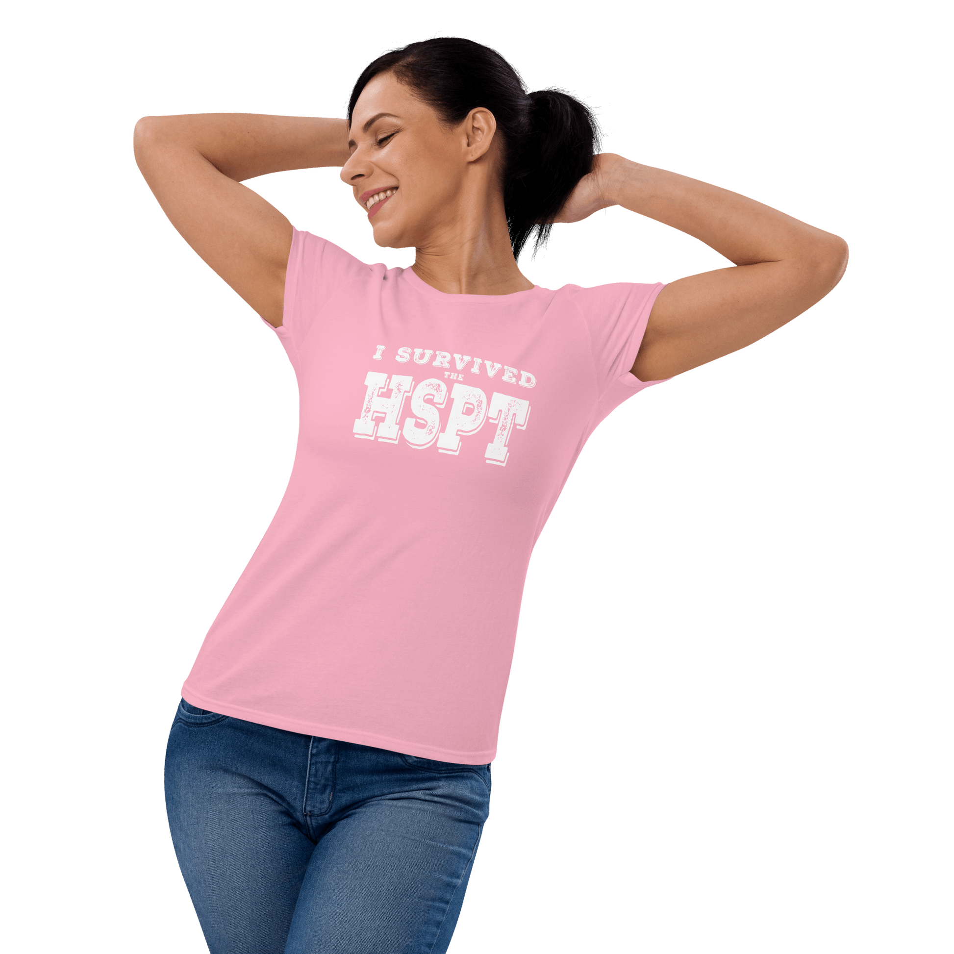 Nunya Biz - Women's I Survived the HSPT T-shirt - Nunya Biz store