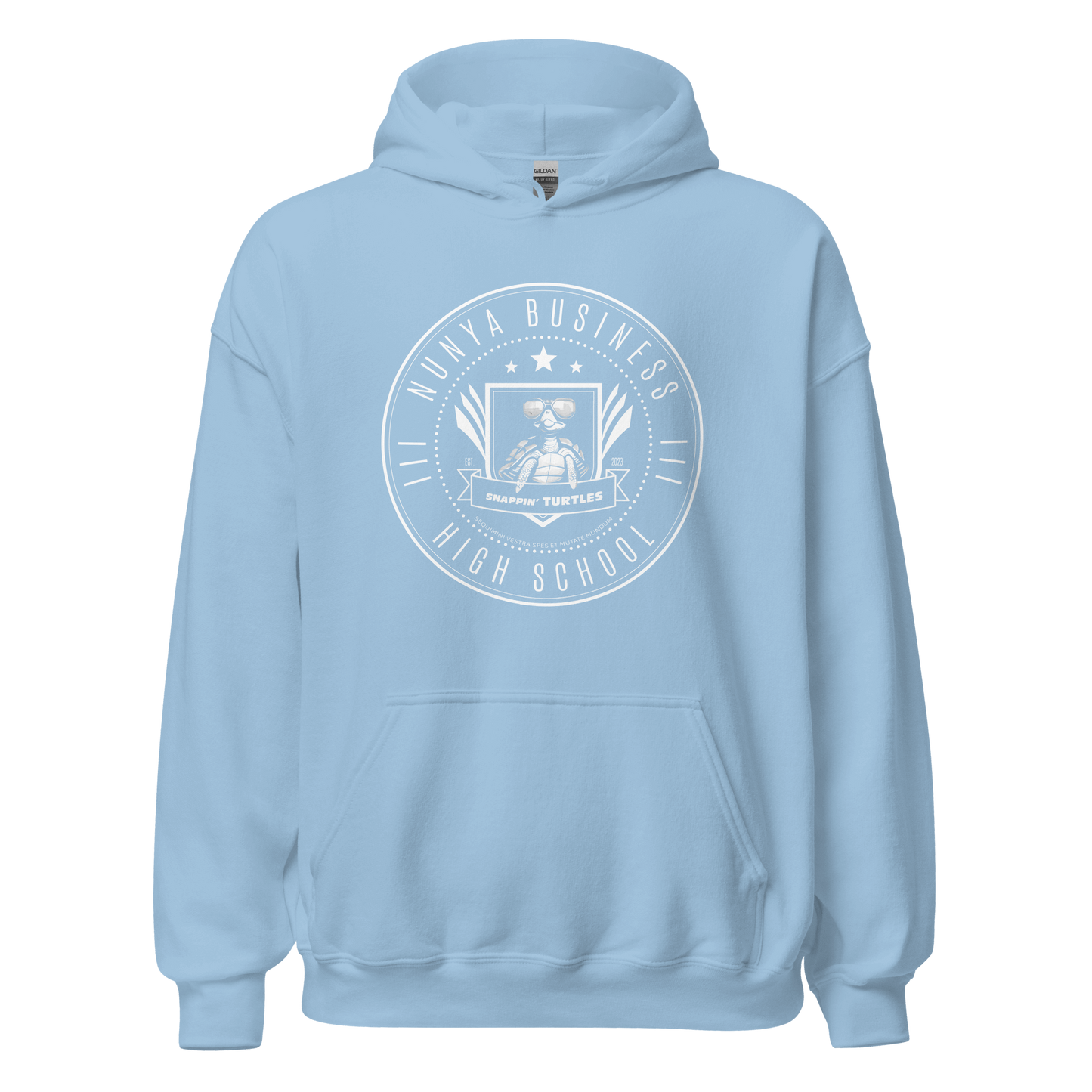 Nunya Business High School Badge Hoodie - Nunya Biz store