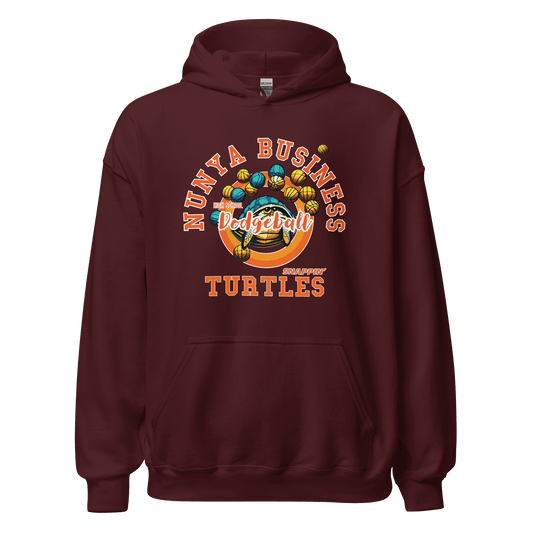 NBHS Athletics - Dodgeball Hoodie - Nunya Biz store