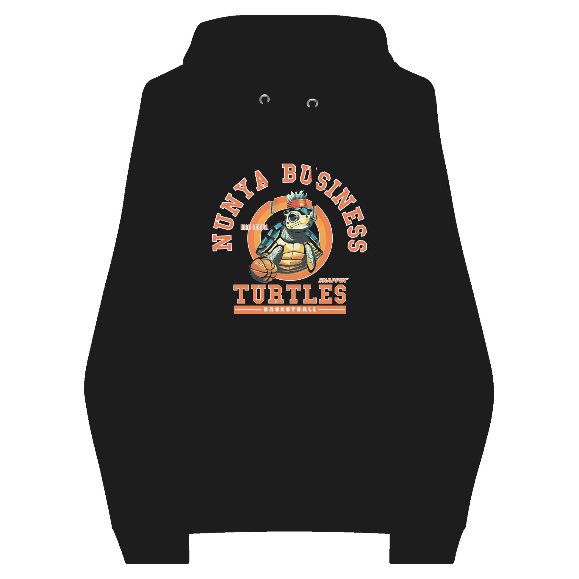 NBHS Athletics - Eco Basketball Hoodie - Nunya Biz store