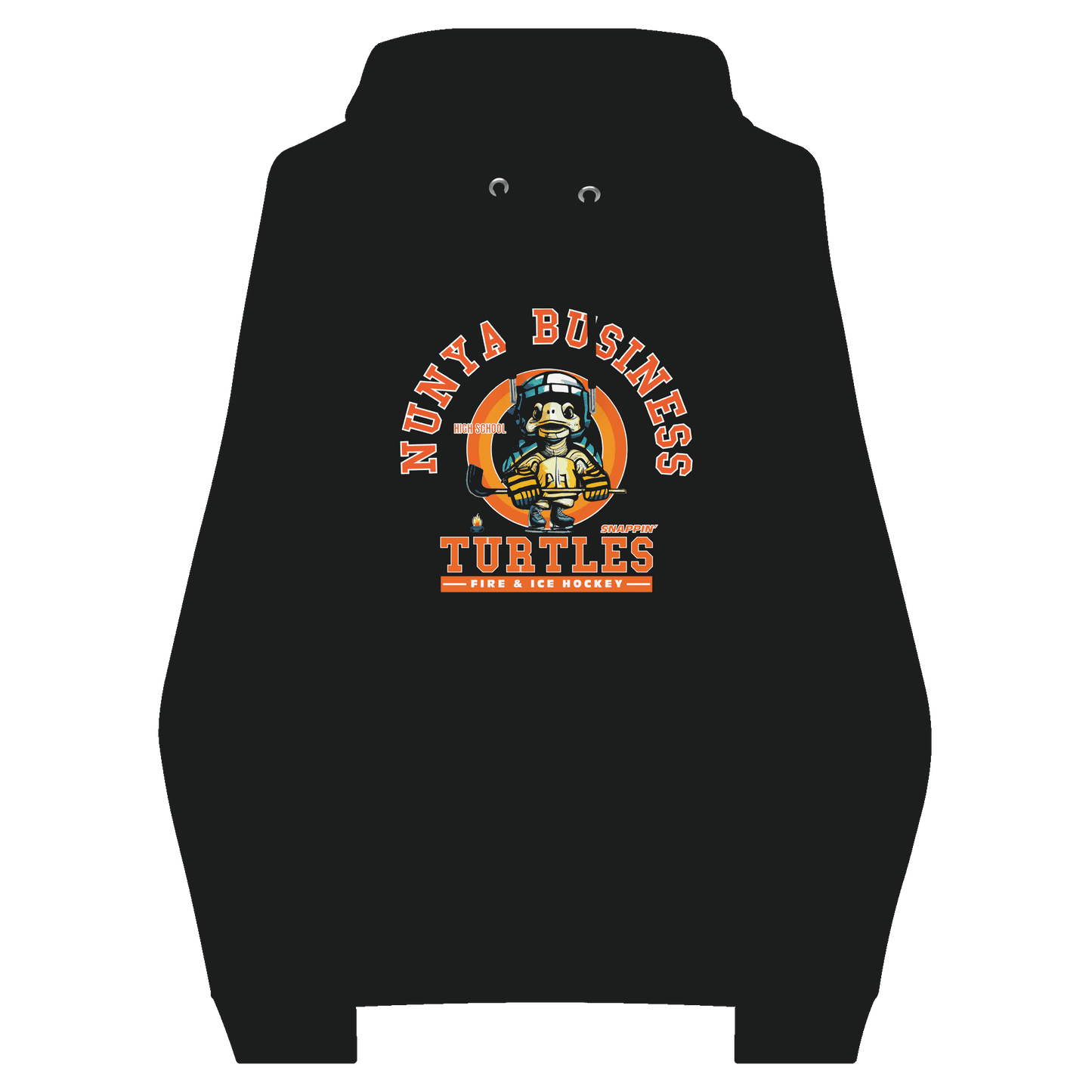 NBHS Athletics - Eco Fire & Ice Hockey Hoodie - Nunya Biz store