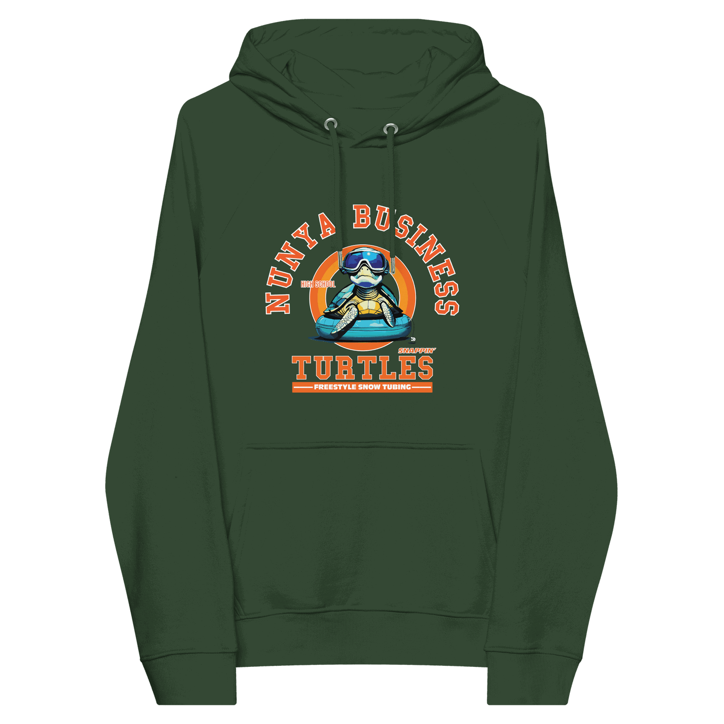 NBHS Athletics - Eco Freestyle Snow Tubing Hoodie - Nunya Biz store