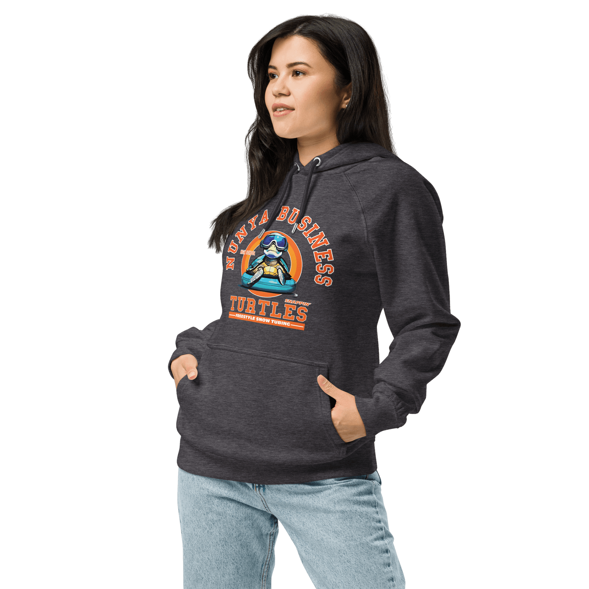 NBHS Athletics - Eco Freestyle Snow Tubing Hoodie - Nunya Biz store