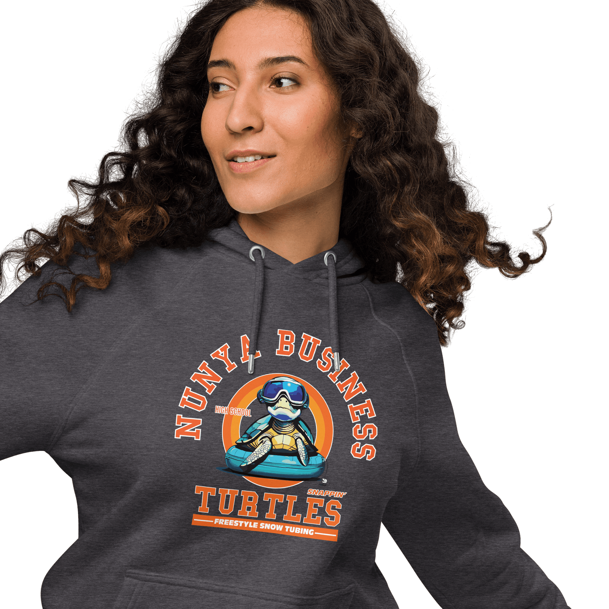 NBHS Athletics - Eco Freestyle Snow Tubing Hoodie - Nunya Biz store