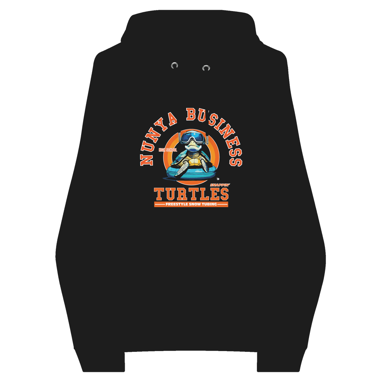 NBHS Athletics - Eco Freestyle Snow Tubing Hoodie - Nunya Biz store