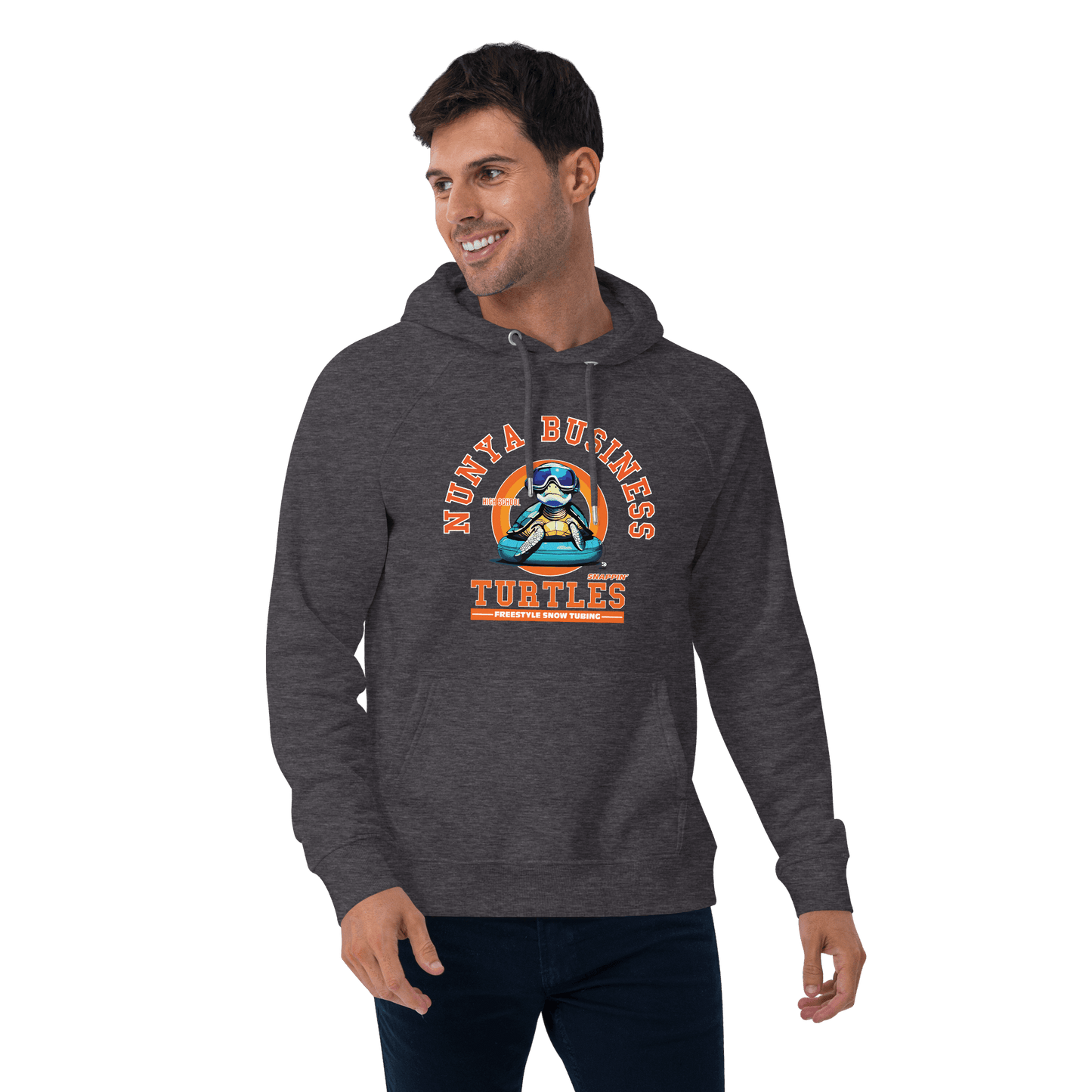 NBHS Athletics - Eco Freestyle Snow Tubing Hoodie - Nunya Biz store