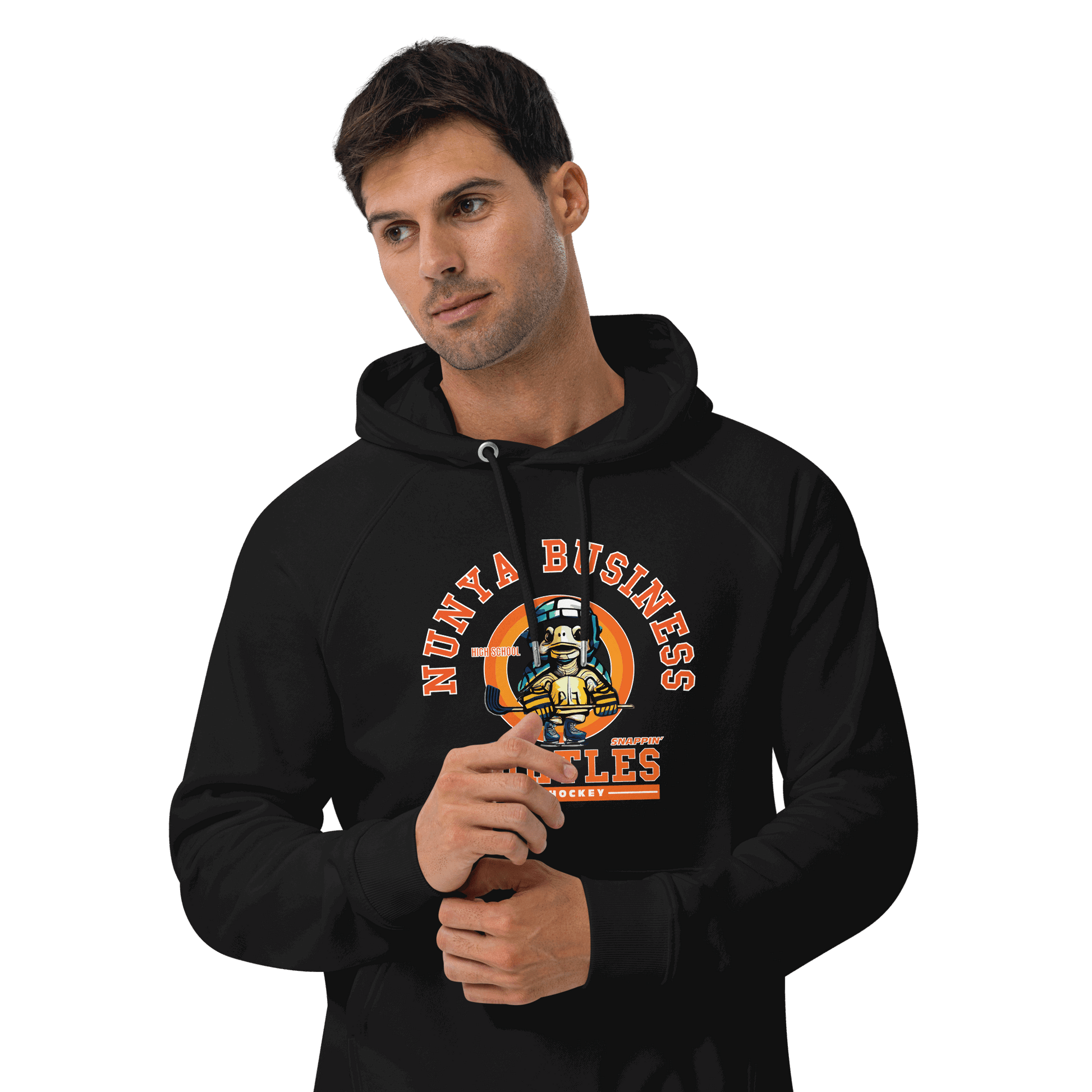 NBHS Athletics - Eco Ice Hockey Hoodie - Nunya Biz store