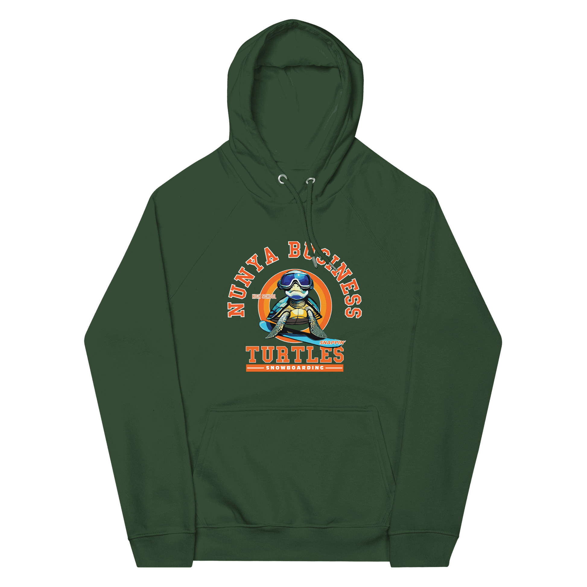 NBHS Athletics - Eco Snowboarding Hoodie - Nunya Biz store