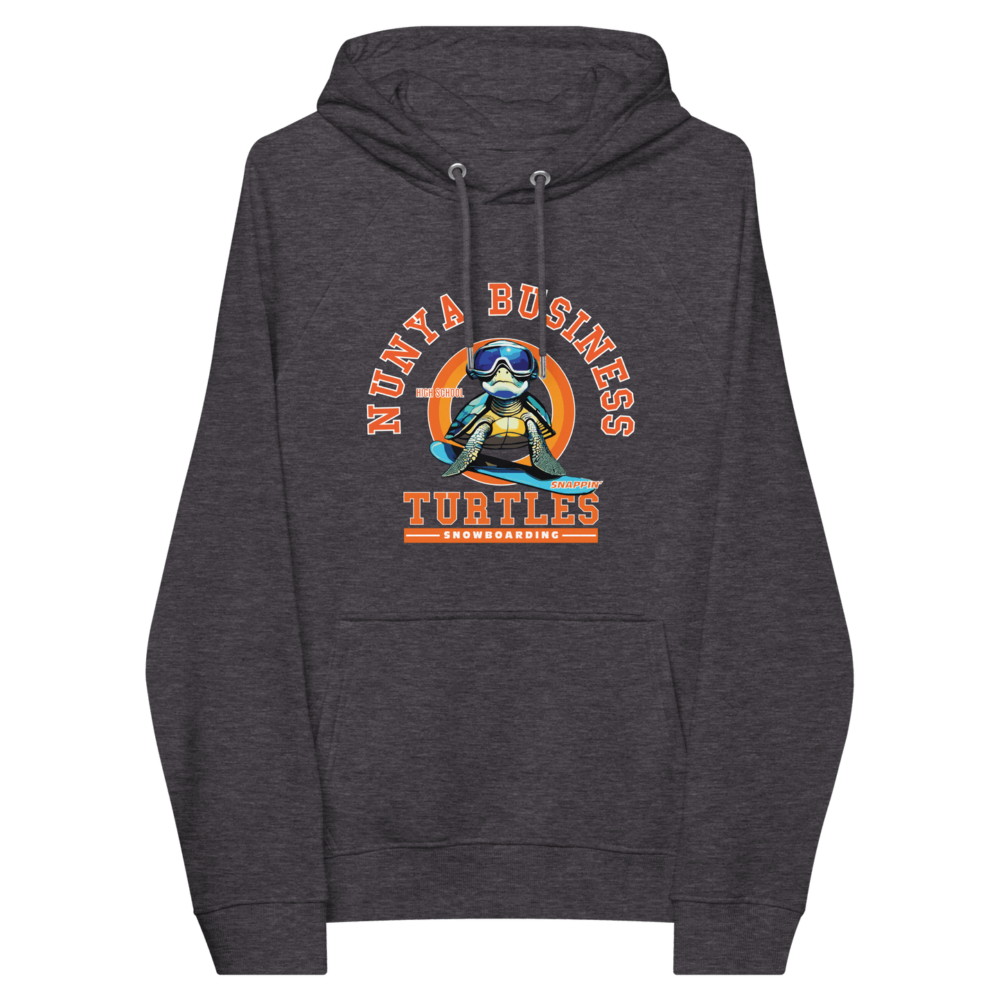 NBHS Athletics - Eco Snowboarding Hoodie - Nunya Biz store