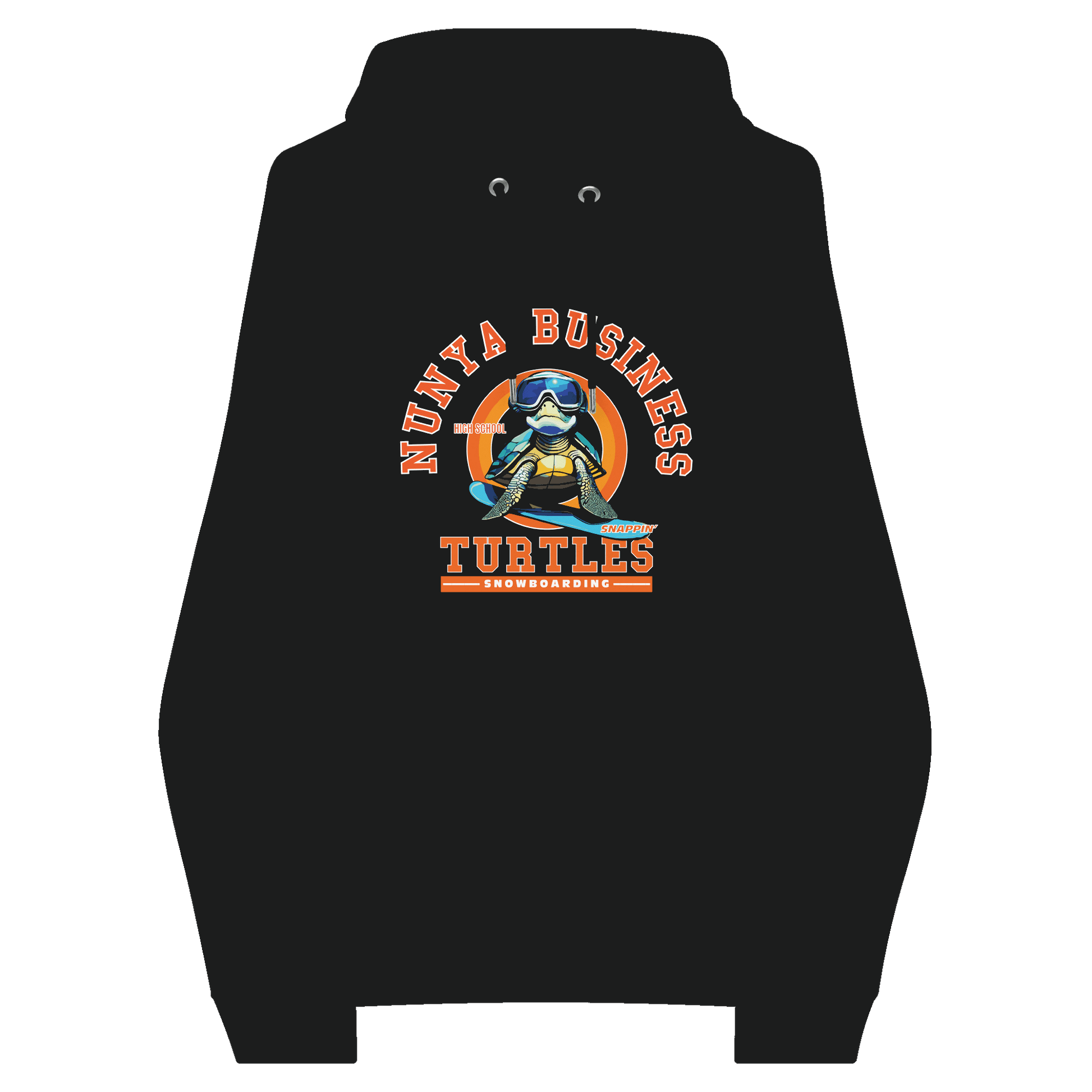 NBHS Athletics - Eco Snowboarding Hoodie - Nunya Biz store