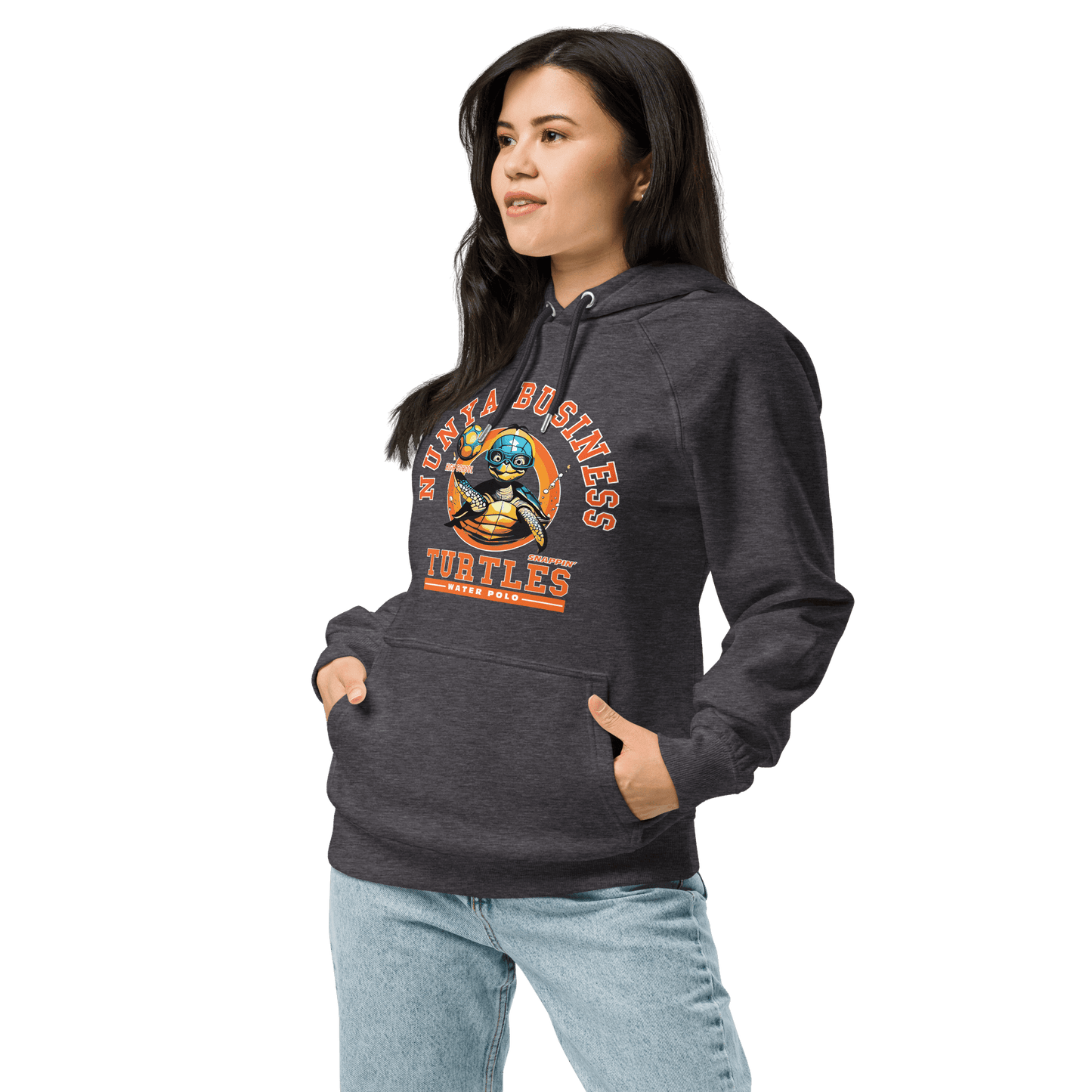 NBHS Athletics - Eco Water Polo Hoodie - Nunya Biz store