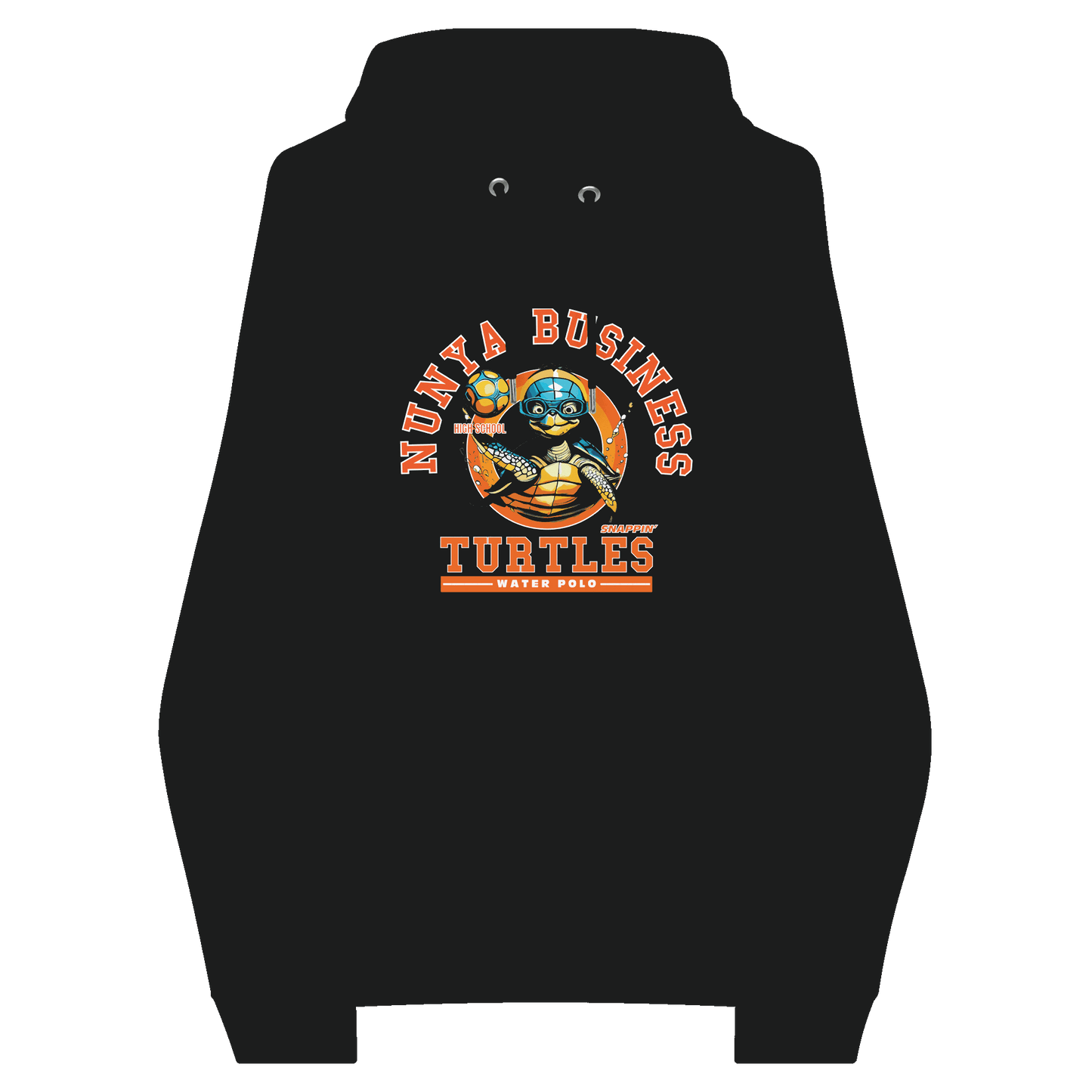 NBHS Athletics - Eco Water Polo Hoodie - Nunya Biz store