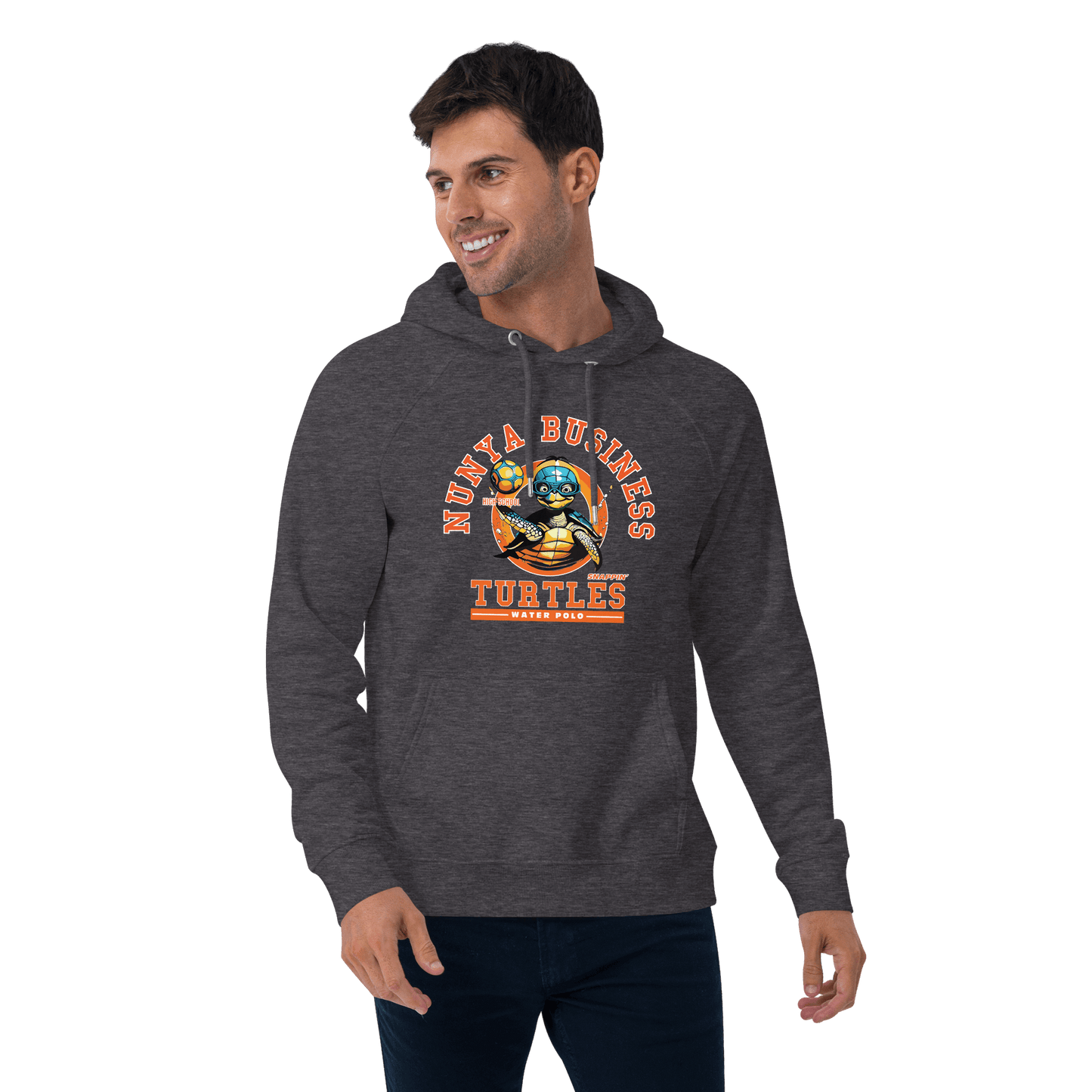 NBHS Athletics - Eco Water Polo Hoodie - Nunya Biz store