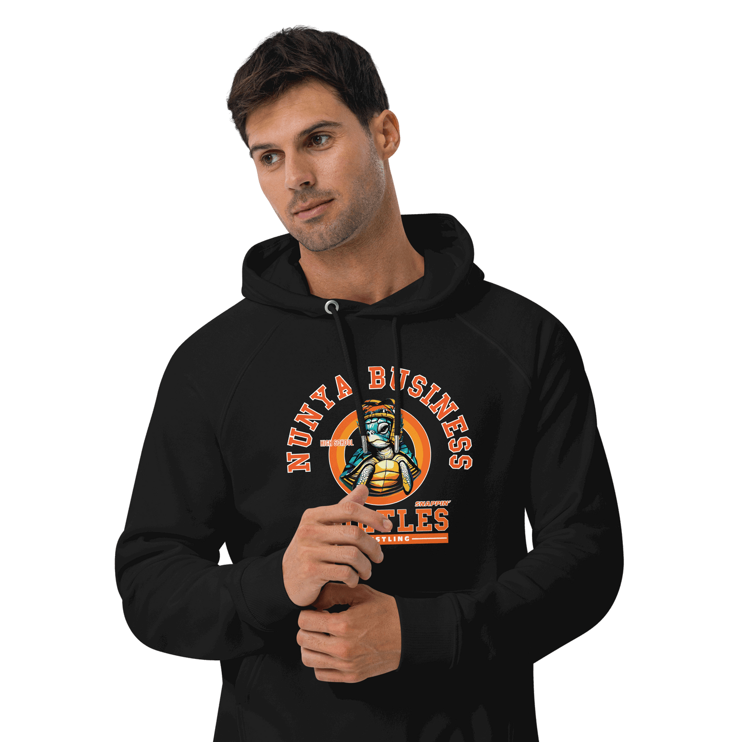 NBHS Athletics - Eco Wrestling Hoodie - Nunya Biz store