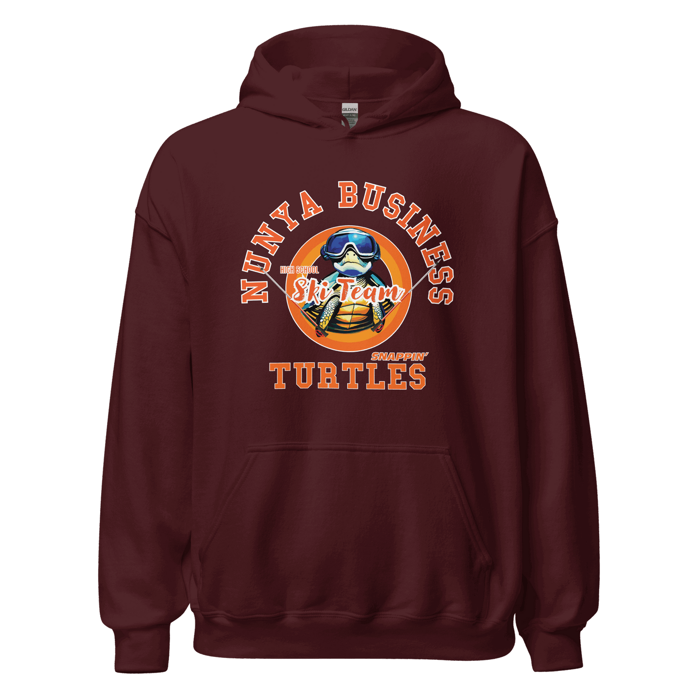 NBHS Athletics - Ski Team Hoodie - Nunya Biz store