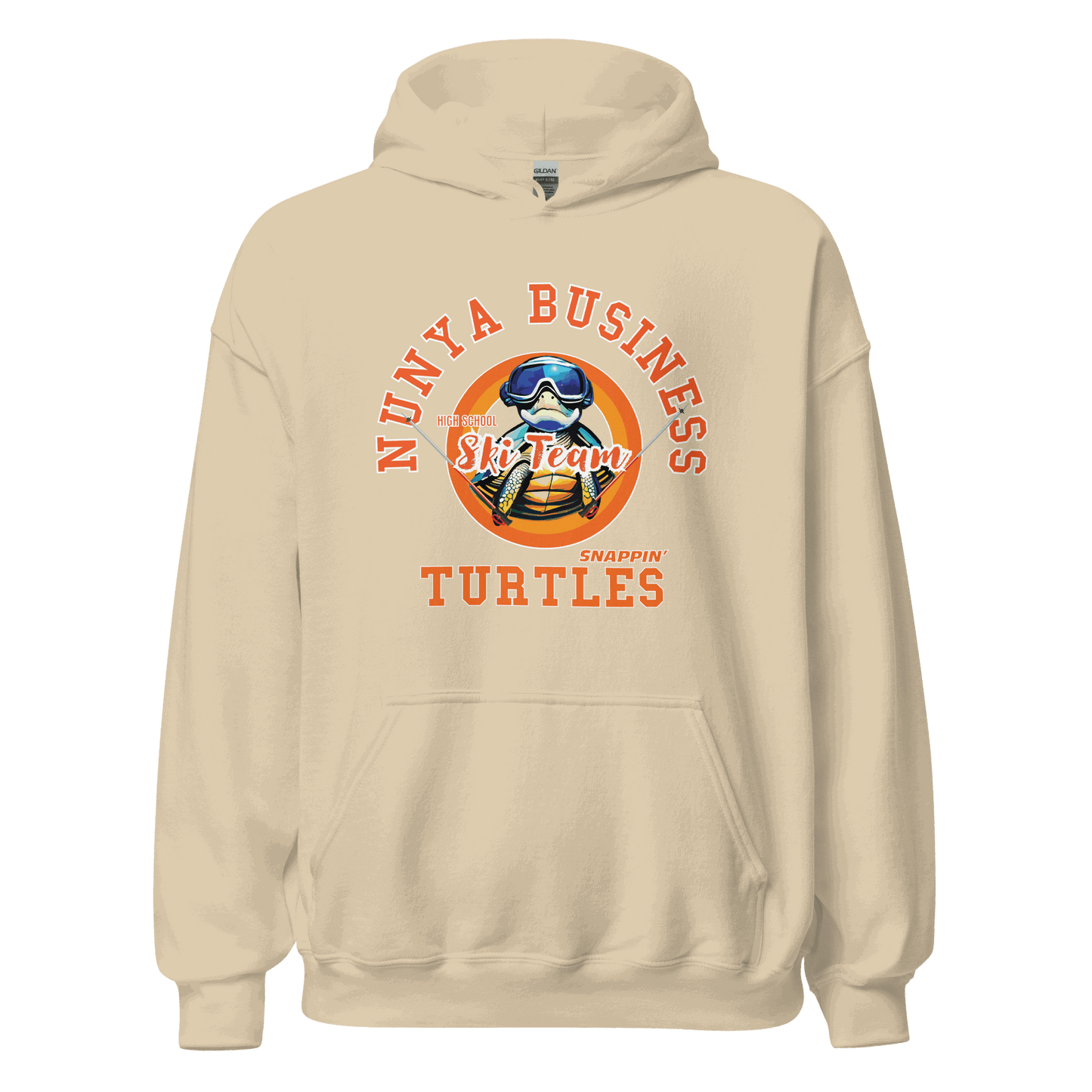 NBHS Athletics - Ski Team Hoodie - Nunya Biz store