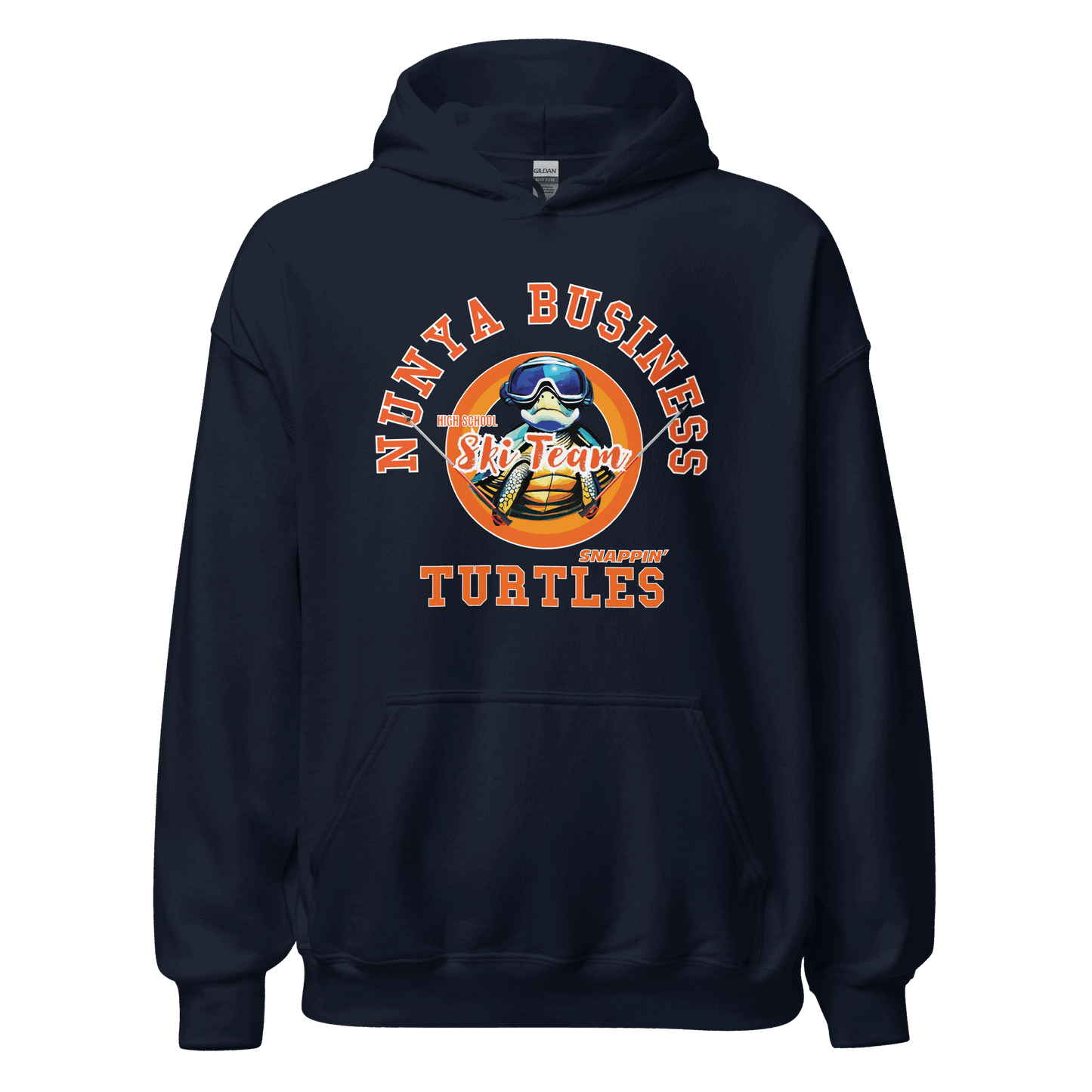 NBHS Athletics - Ski Team Hoodie - Nunya Biz store