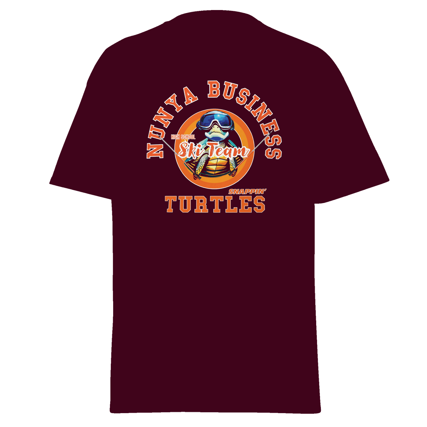 NBHS Athletics - Ski Team T-shirt - Nunya Biz store