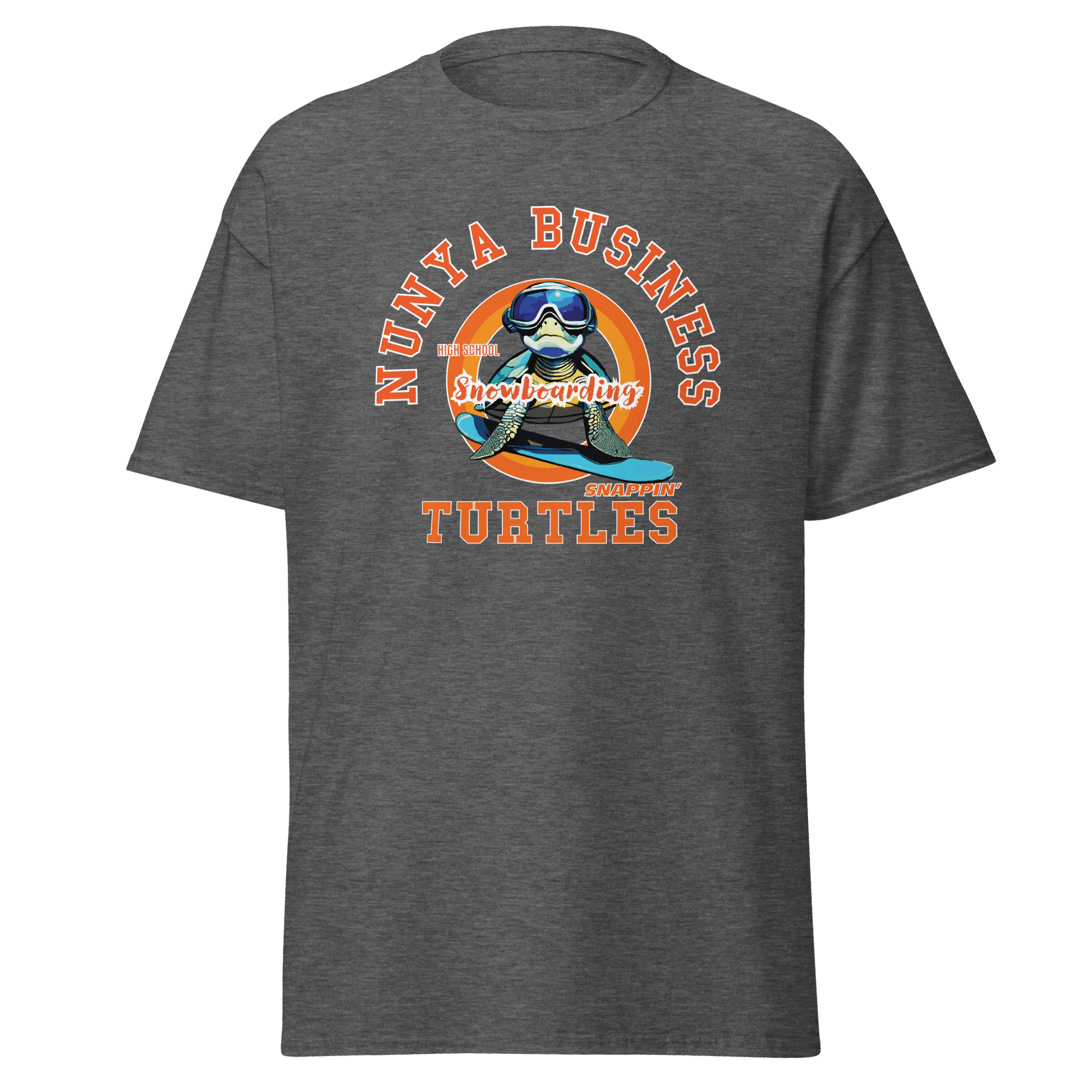 NBHS Athletics - Snowboarding T-shirt - Nunya Biz store