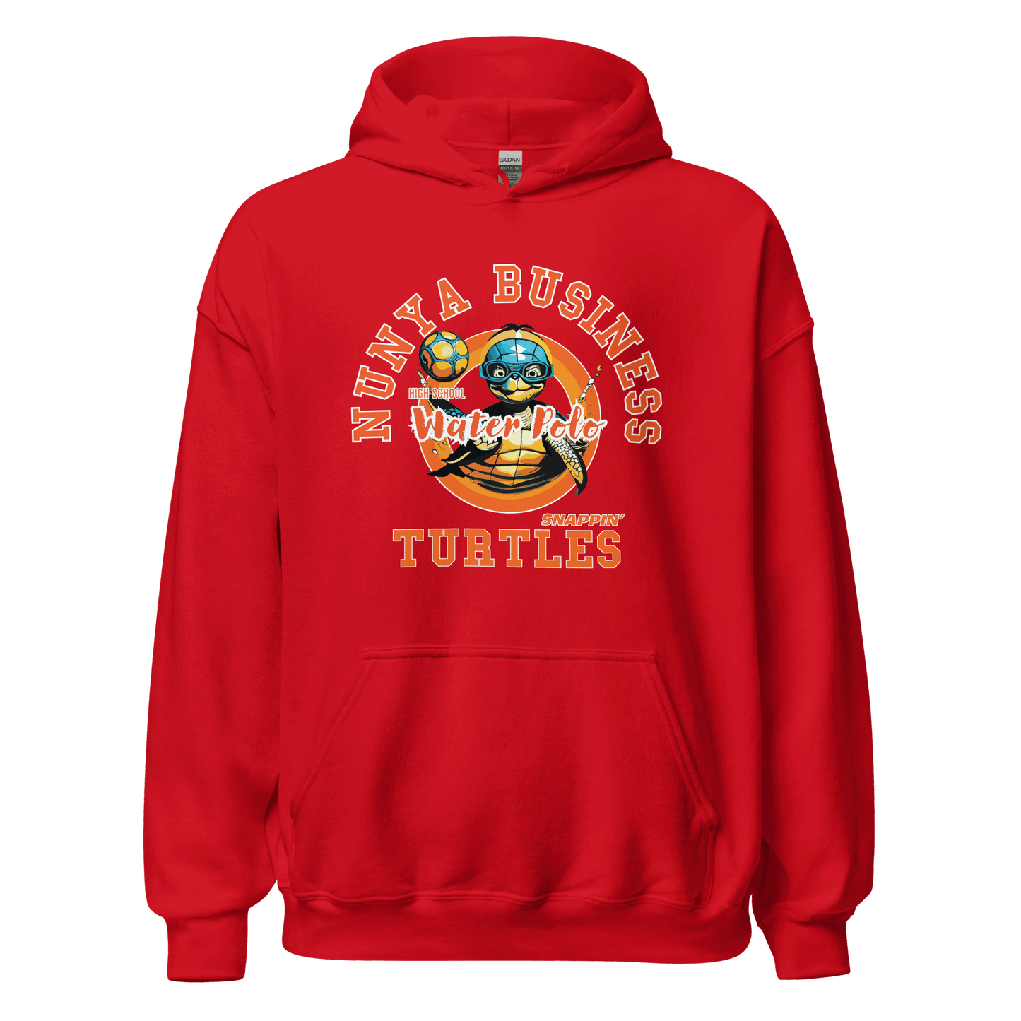 NBHS Athletics - Water Polo Hoodie - Nunya Biz store