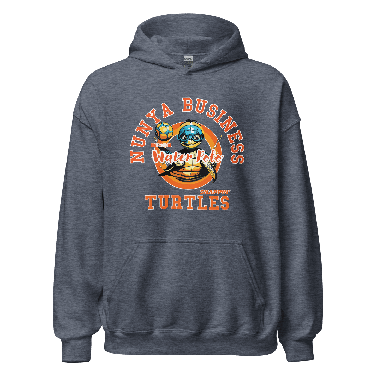 NBHS Athletics - Water Polo Hoodie - Nunya Biz store