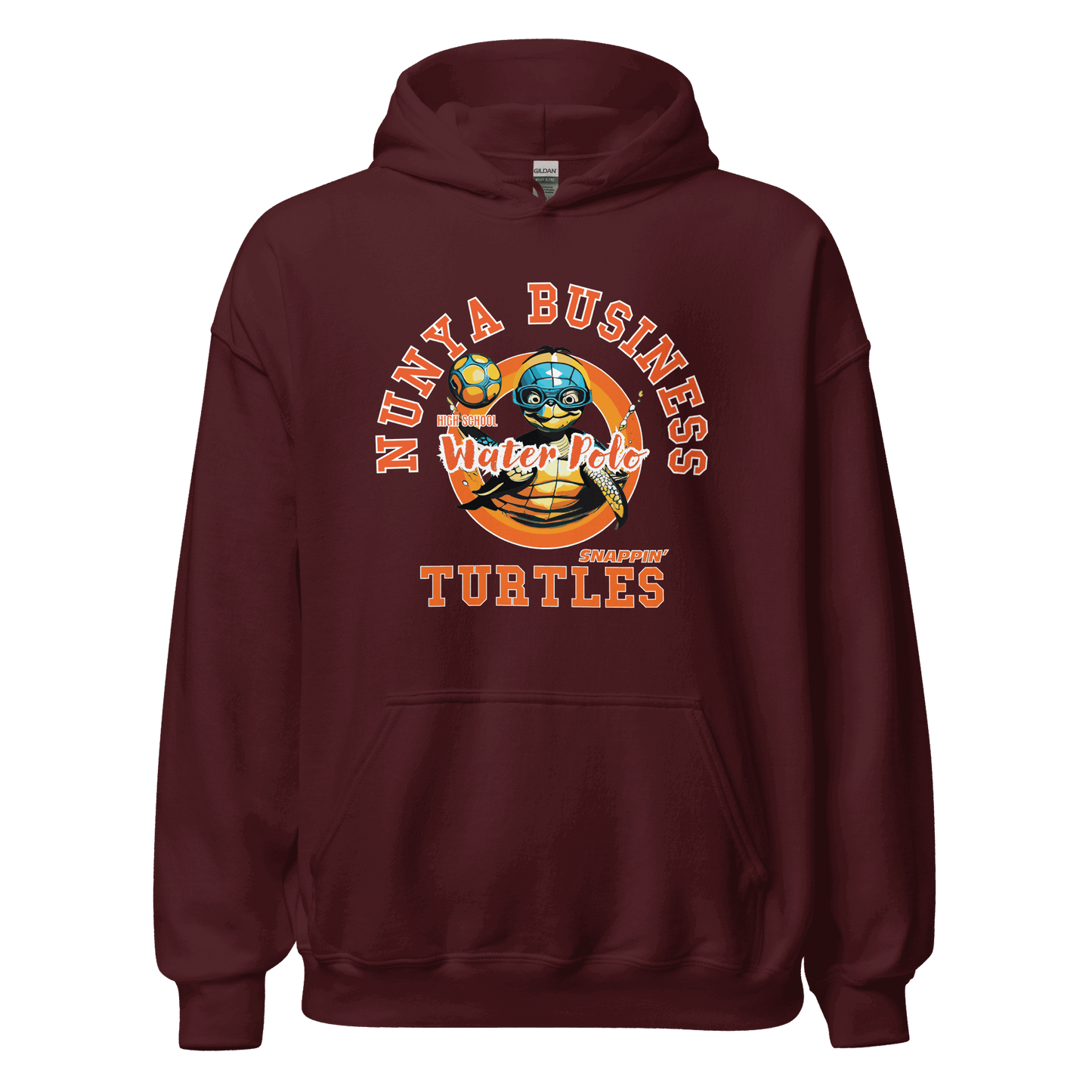 NBHS Athletics - Water Polo Hoodie - Nunya Biz store