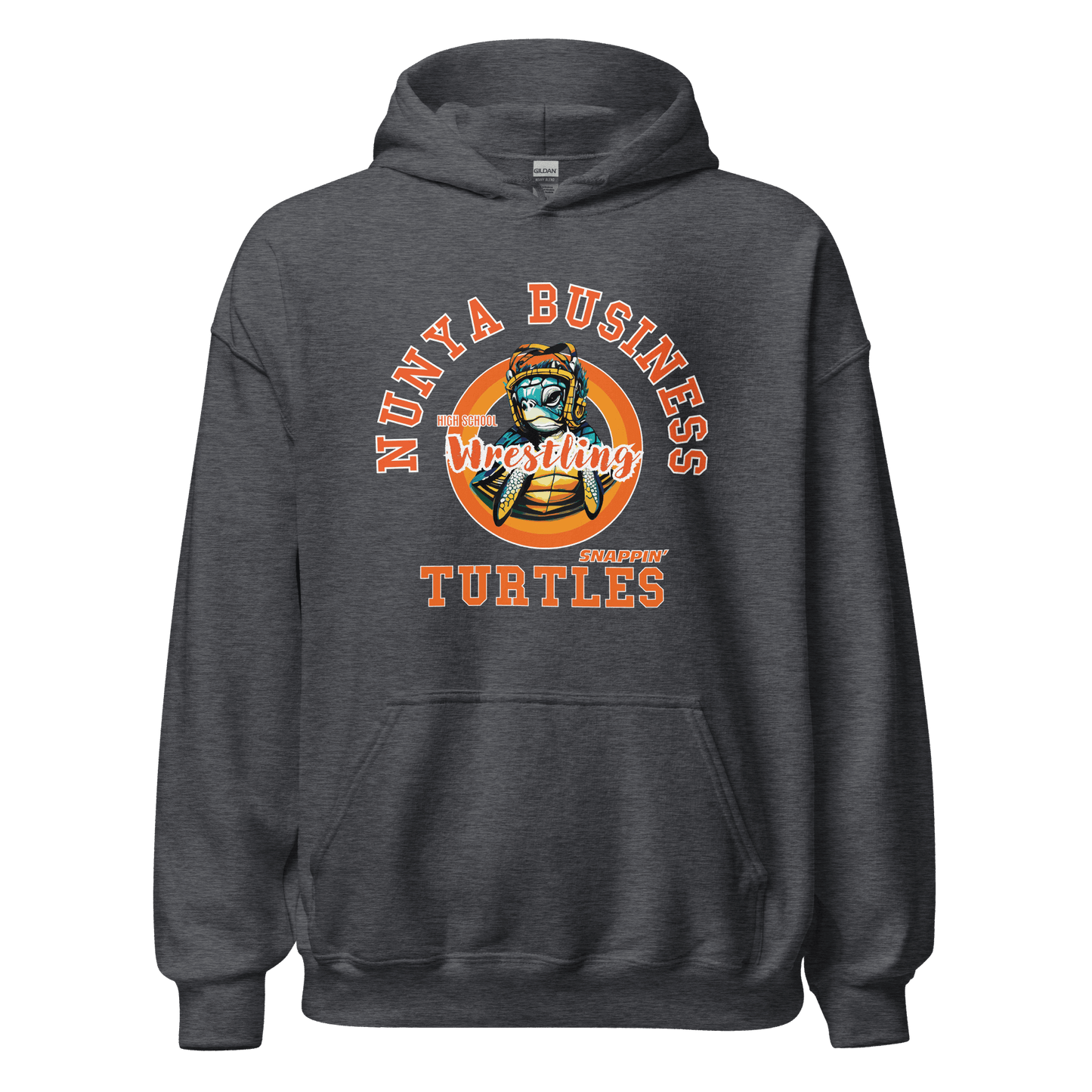 NBHS Athletics - Wrestling Hoodie - Nunya Biz store