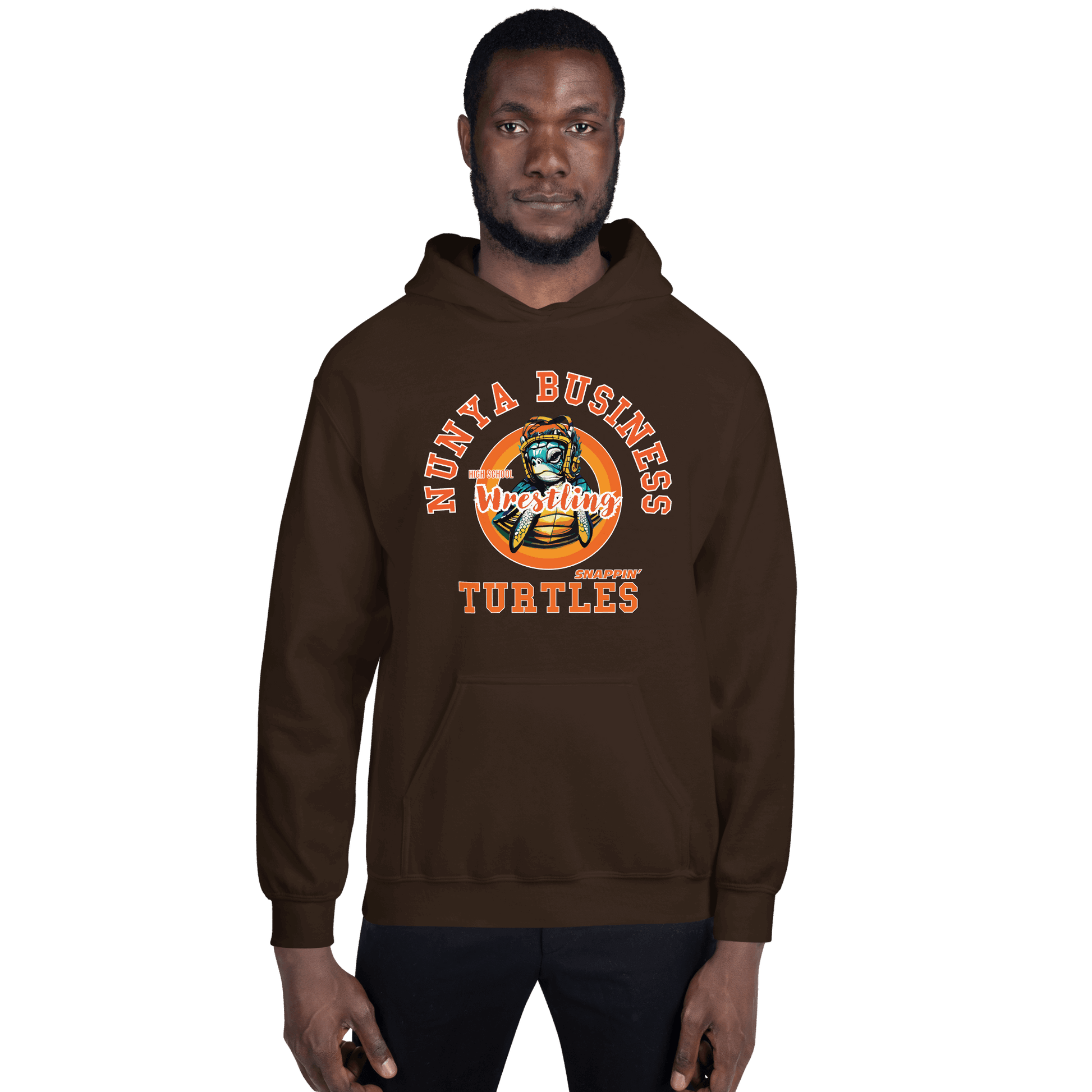 NBHS Athletics - Wrestling Hoodie - Nunya Biz store