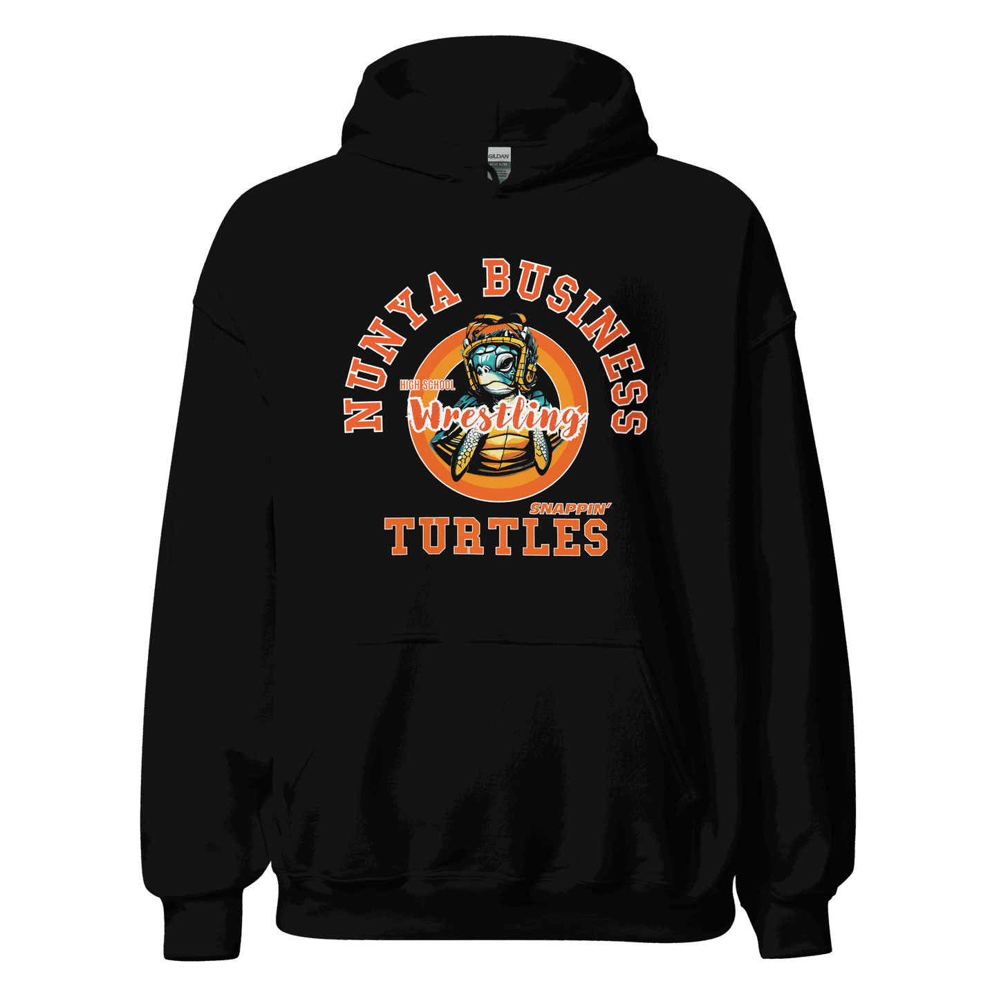 NBHS Athletics - Wrestling Hoodie - Nunya Biz store