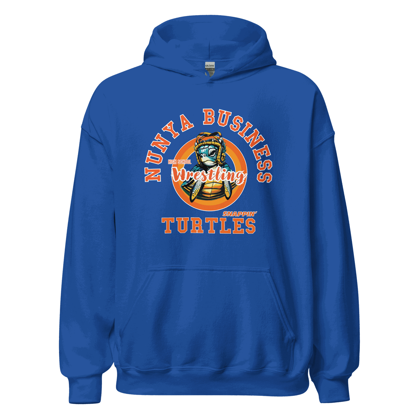 NBHS Athletics - Wrestling Hoodie - Nunya Biz store