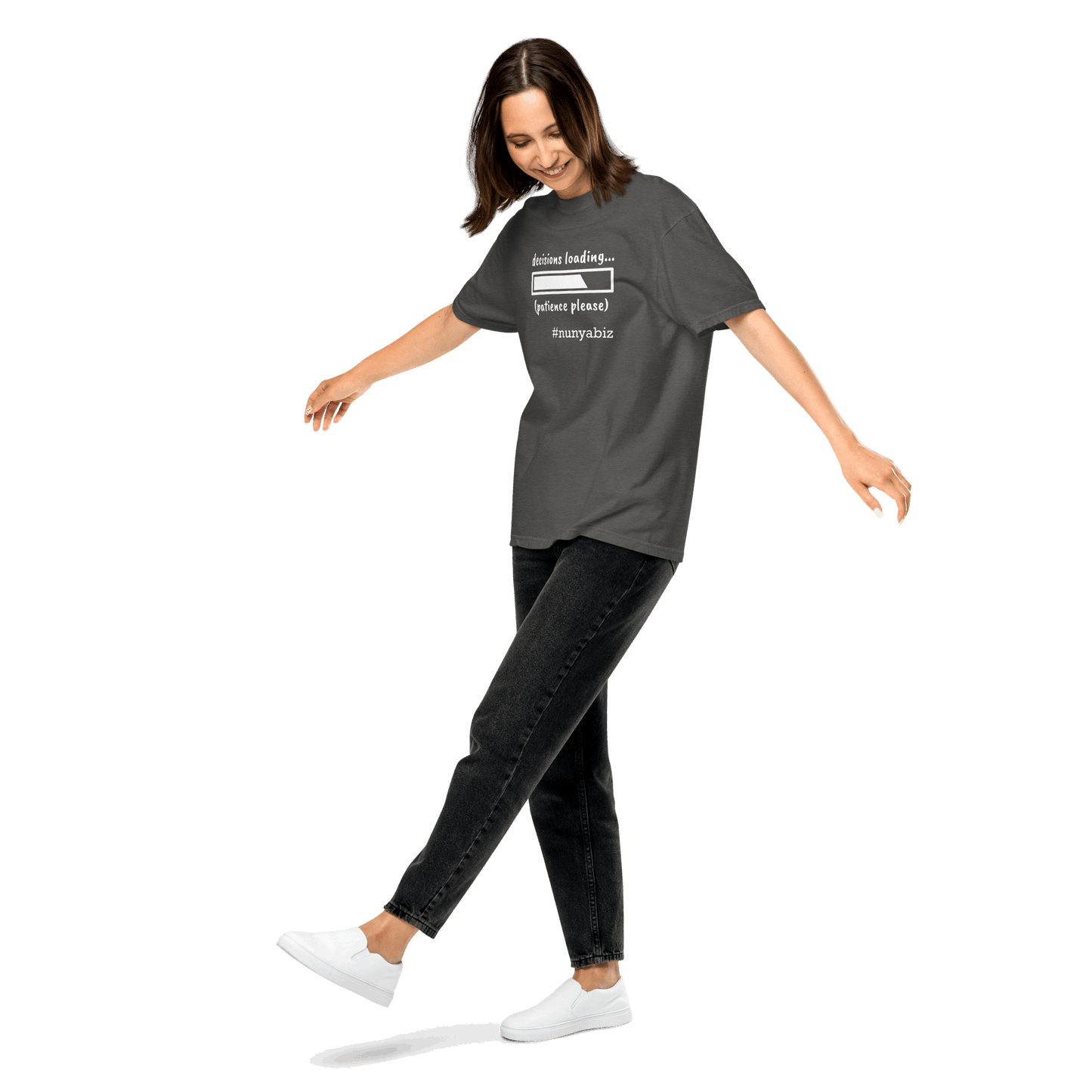 Nunya Biz Decisions Loading T-shirt - Nunya Biz store