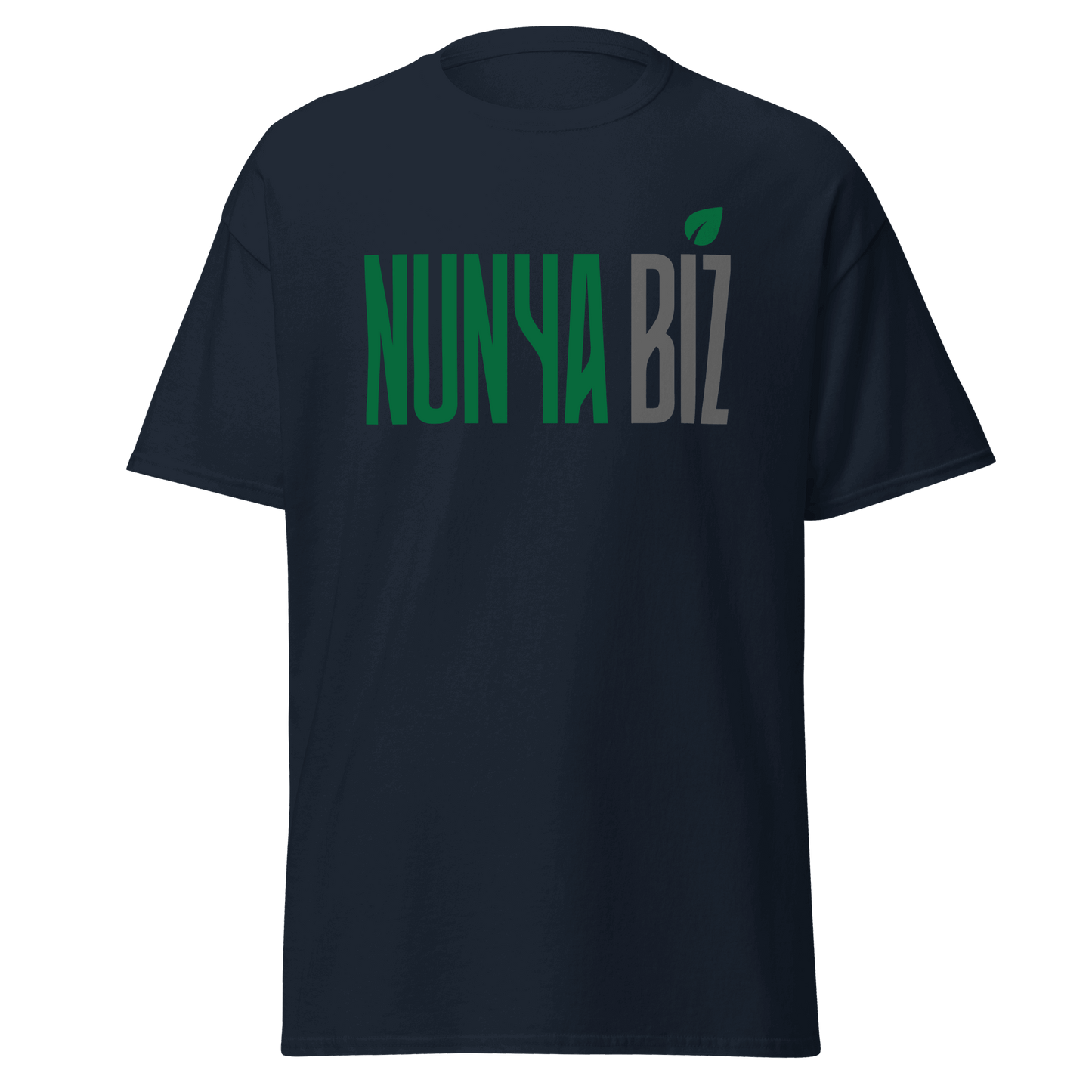 Nunya Biz Leaf T-shirt - Nunya Biz store