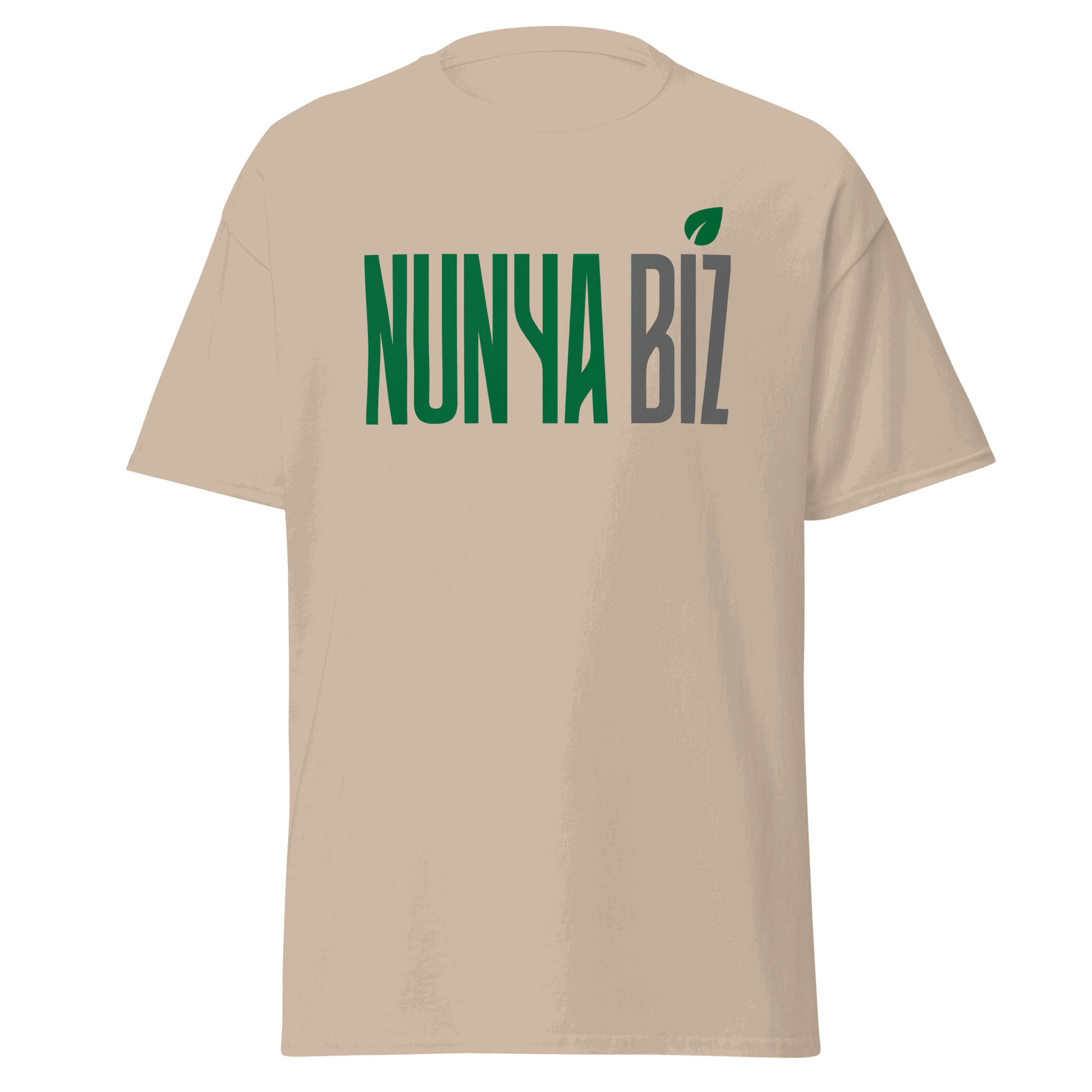 Nunya Biz Leaf T-shirt - Nunya Biz store