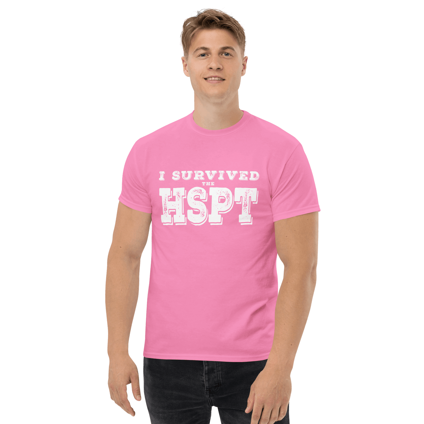 Nunya Biz - Men's I Survived the HSPT T-shirt - Nunya Biz store