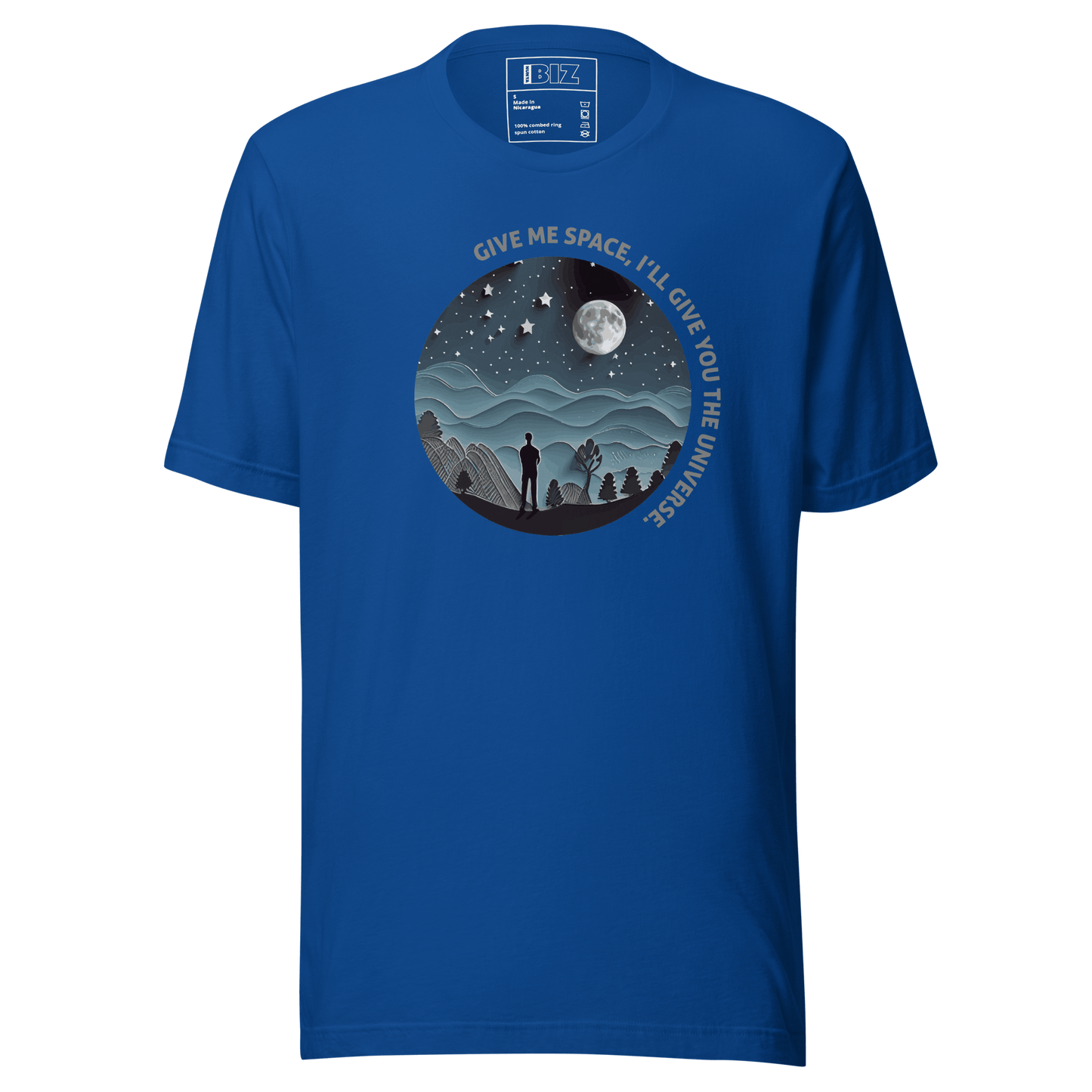 Nunya Biz - Men's Space T-shirt - Nunya Biz store