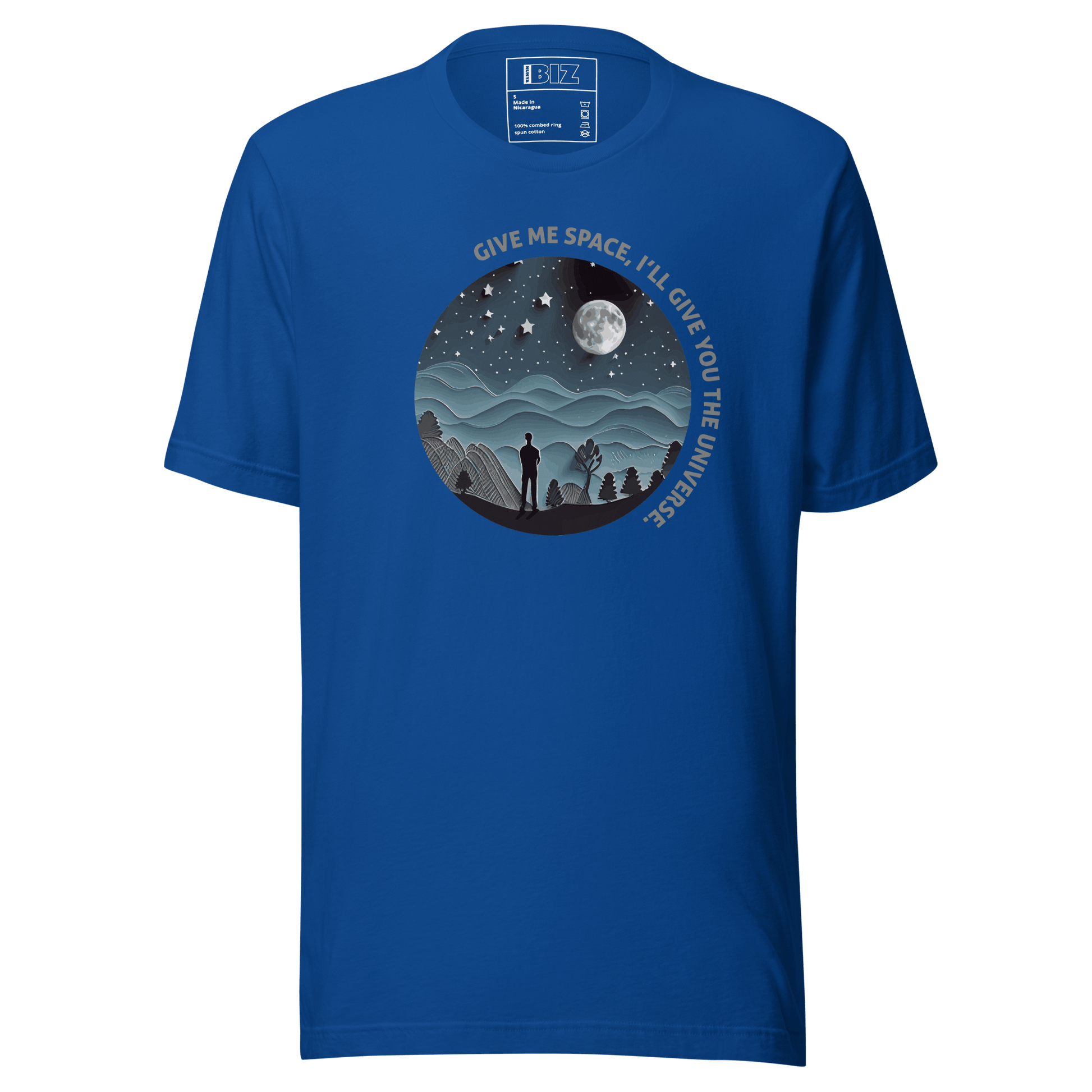 Nunya Biz - Men's Space T-shirt - Nunya Biz store