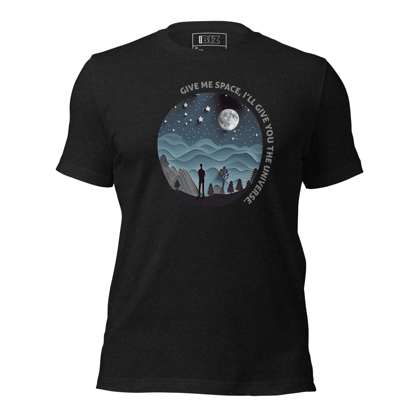 Nunya Biz - Men's Space T-shirt - Nunya Biz store