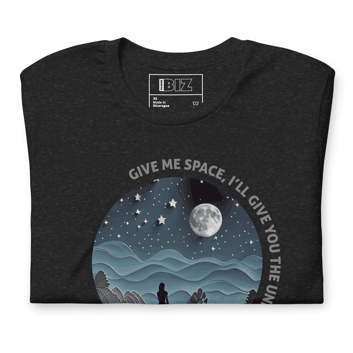 Nunya Biz - Women's Space T-shirt - Nunya Biz store